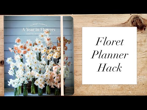 How to get the most out of your Floret planner - it's not what you think!