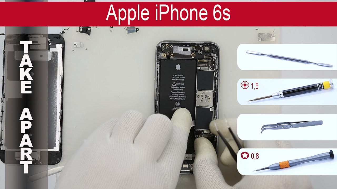  New  Wie kann man 📱 🍎 Apple IPhone 6S A1633, A1688, A1700 zerlegen