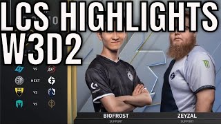 LCS Highlights ALL GAMES Week 3 Day 2 Summer 2020 League Championship Series