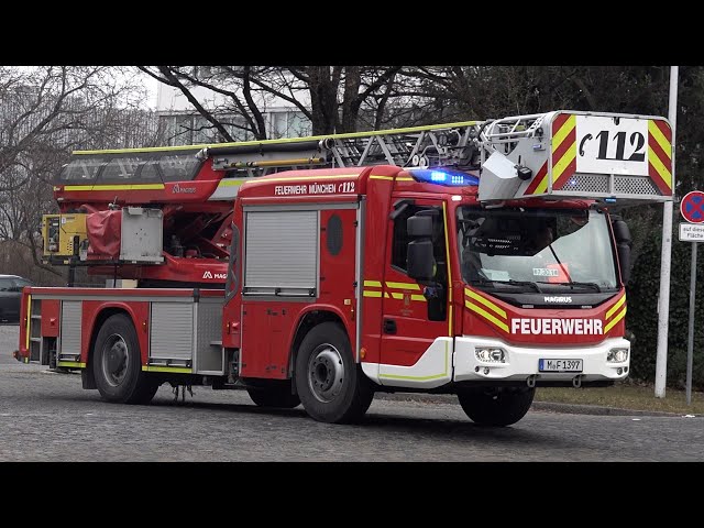 Fire trucks and ambulances around Munich and other parts of Germany 🚨 