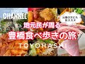 豊橋グルメ旅😊有名店から穴場まで盛り沢山、チャオ🍝愛知県、豊川さんぽ道