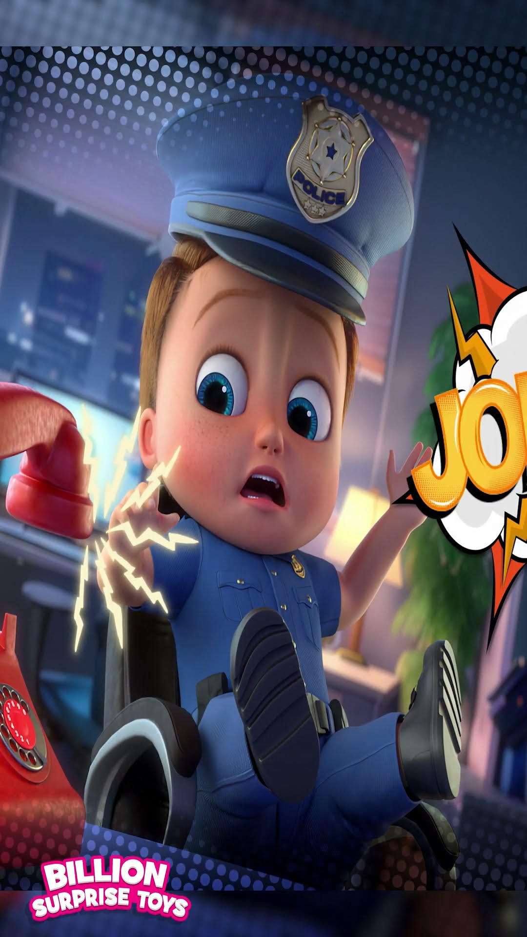 Police vs. thieves fight  - ABCs and 123s #shorts #billionsurprisetoys #police #theif