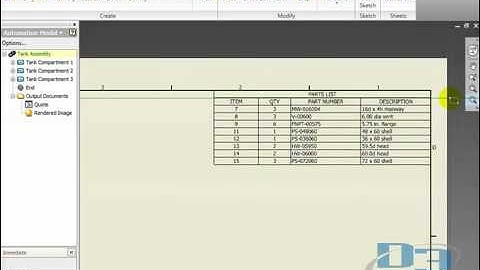 Tank Demo using Autodesk Inventor ETO Series