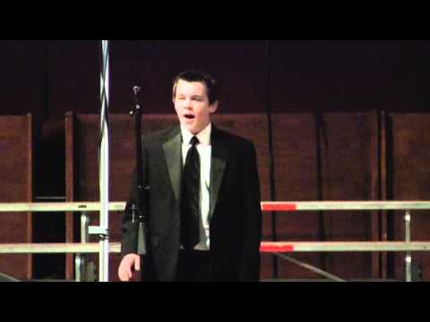 Connor Smith sings 'The 23rd Psalm' by Albert Hay ...