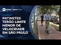 Novas regras podem limitar patinetes e bikes elétricas em SP | #NewsManhã