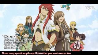 [TYER] English Tales of the Abyss OP - "Karma" [Ft.Jefferz] chords
