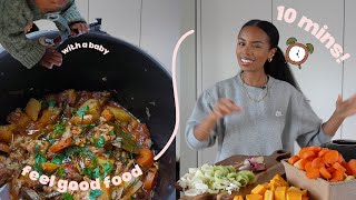 Warming Seasonal Stew in 10 minutes without a kitchen! 🔥 ONE POT by Rachel Ama 89,511 views 2 years ago 8 minutes, 18 seconds