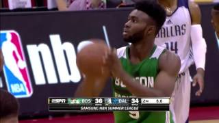 Jaylen Brown Highlights vs. Dallas Mavericks at Las Vegas SL (20 pts, 10 reb, 4 stl)