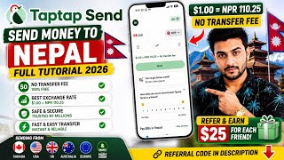TapTap Send Nepal Review 2026 | No Transfer Fee + Best Exchange Rate? 🇳🇵 screenshot 4