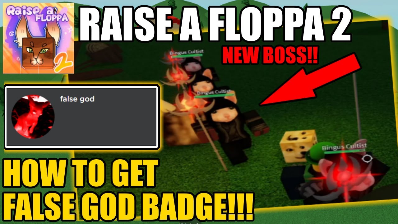 Maxing out Cursed Altar / Getting Revolution Badge - Raise a Floppa 