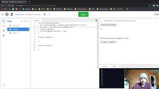 JavaScript higher or lower game screenshot 5