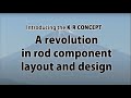 A revolution in rod component layout and design