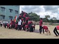 Pyramid by girls🧡🤍|| TPRS independence day celebration||#india#jaihind