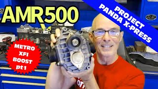 PROJECT PANDA XPRESS CHEAP EBAY AMR500 BLOWER ON A GEO METRO XFI. COMPRESSION TEST & TUNE UP!