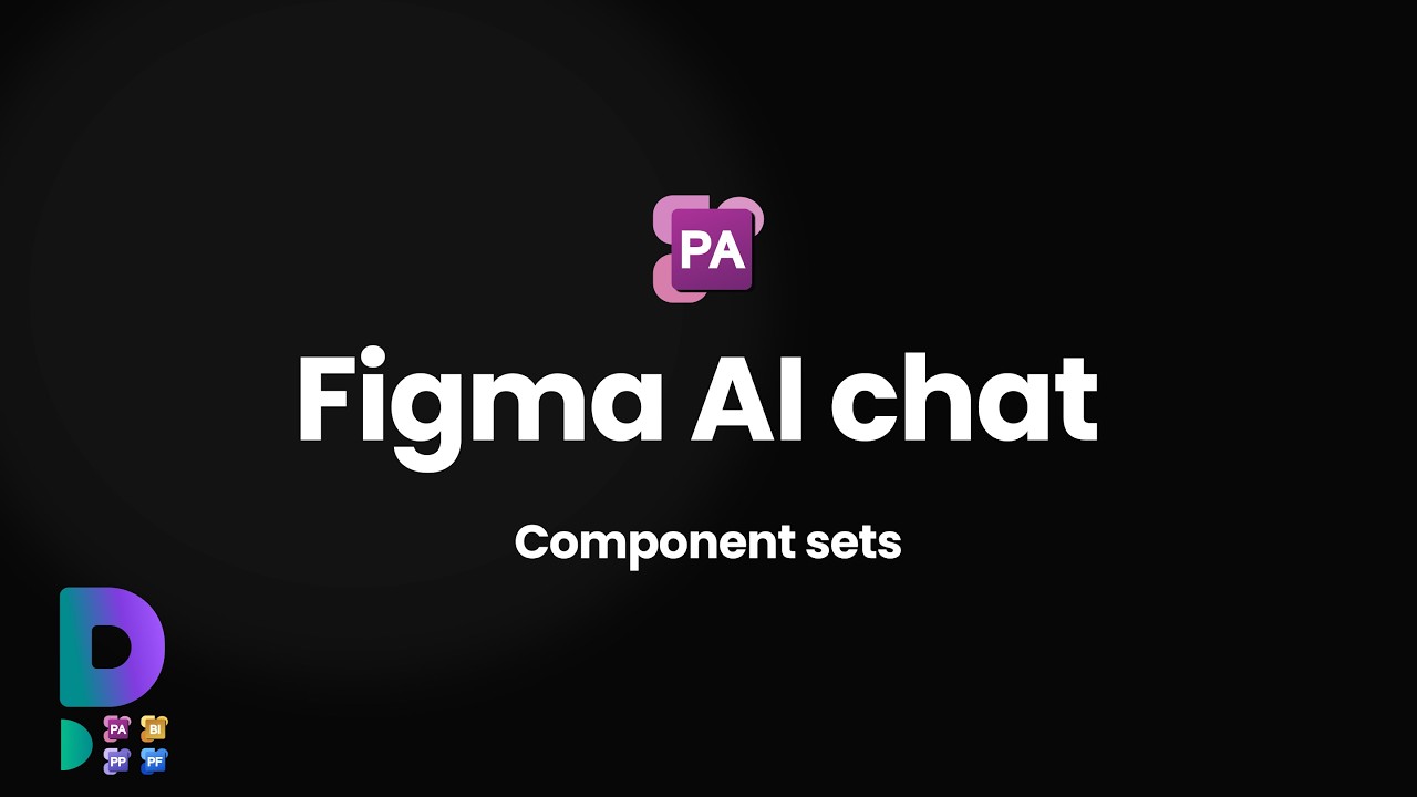 Power Apps for Figma - Components with AI Chat - YouTube