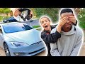 SURPRISING MY HUSBAND WITH NEW TESLA!