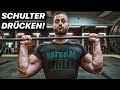 Schulterdrücken | Überkopfdrücken | Military Press - richtige Ausführung & Technik!