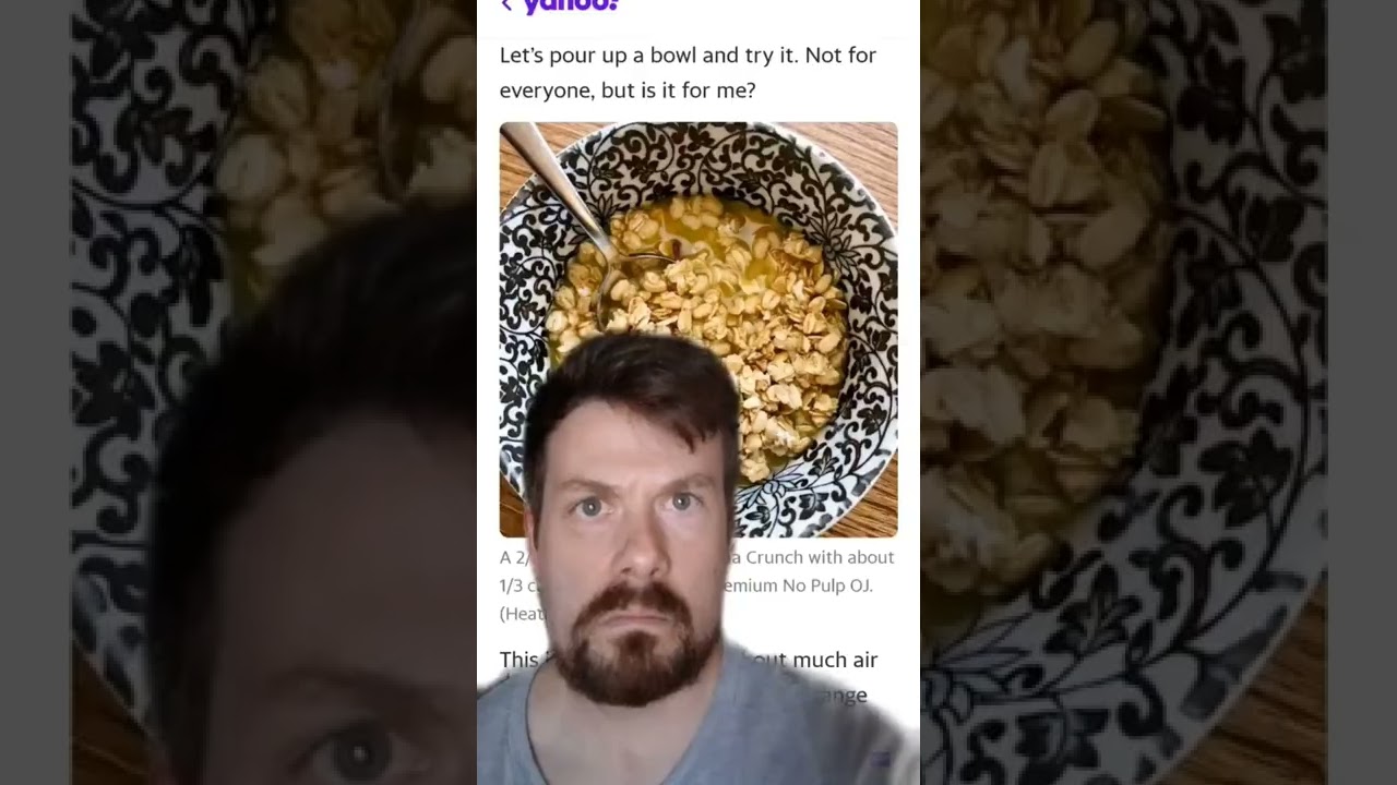 orange juice cereal. ENOUGH OF THESE MARKETING GIMMICKS