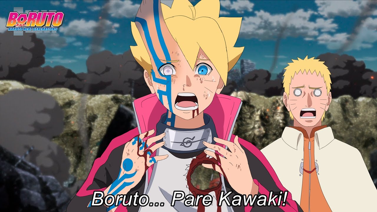 Boruto 66 revela o quão longe Naruto está disposto a ir por seu filho
