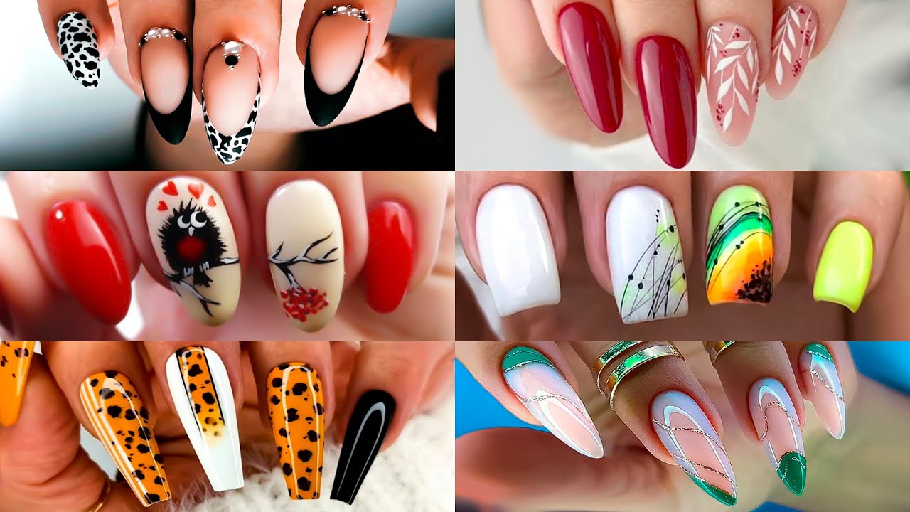 Nail Art Designs 2023 ️💅 Compilation For Beginners | Simple Nails Art ...