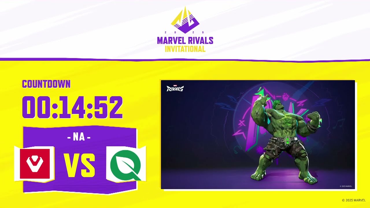 Marvel Rivals Invitational 2025 NA Finals (UTC-5）