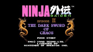 Полное прохождение Ниндзя Гайден 2 Темный меч Хаоса (Ninja Gaiden II   The Dark Sword of Chaos) nes