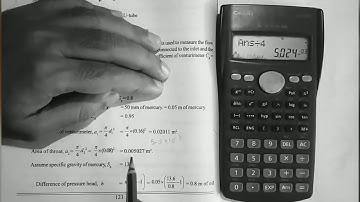FMP MODULE 2 | PART 2 | VENTURIMETER | TYPE 1 PROBLEM