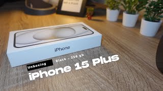 Unboxing iPhone 15 Plus | แกะกล่องไอโฟน 15 พลัส สี Black ปีที่รุ่นธรรมดาสีสวยทุกสี