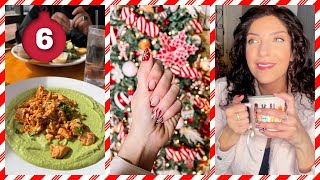 VLOGMAS 2023 ❄ Day 6 | Festive Christmas Nails, Pita Jungle w\/Pam, New Favorite Christmas Mug!