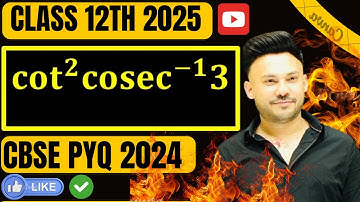 2 MARKS Question #CBSEPYQ2024  #CBSE2025 #cbsepyq2024 #inverse_trigonometric_function class12