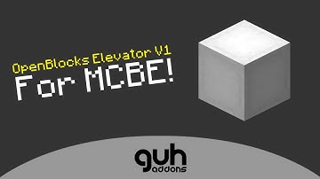 OpenBlocks Elevator Addon V1 (Bedrock Edition)