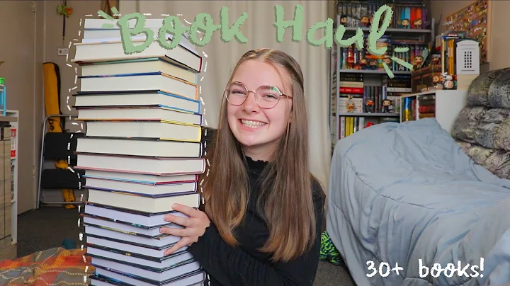 HUGE book haul! *I bought over 30 books*