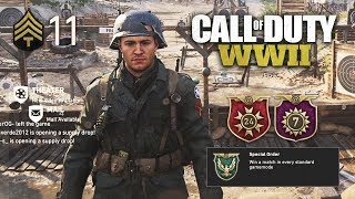 Call of Duty WW2 Multiplayer - EPIC WEAPONS & LEVELING UP!! (COD WW2 Multiplayer Gameplay)