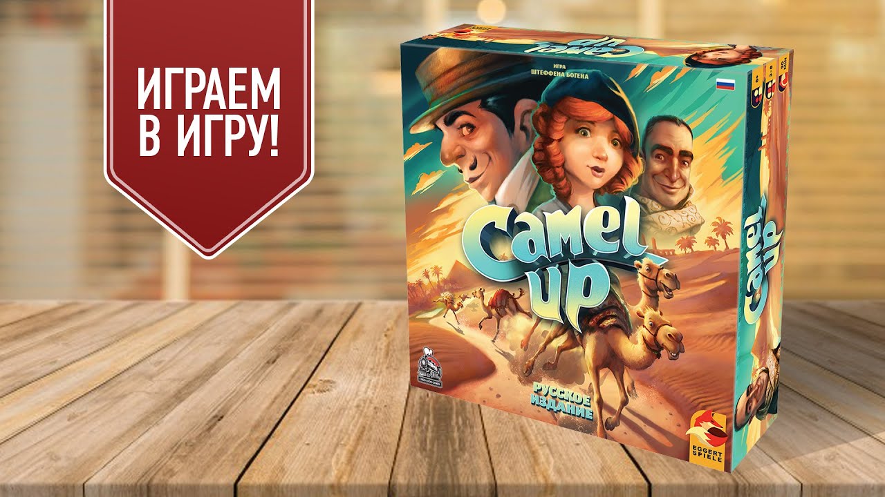 CAMEL UP Играем в захватывающую настольную игру про гонки верблюдов