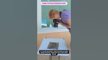 How to Photograph your Art: taking pictures of paintings & drawings