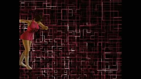 Poser - BVH Animation test - Girl Dancing to Get it On from Power Station