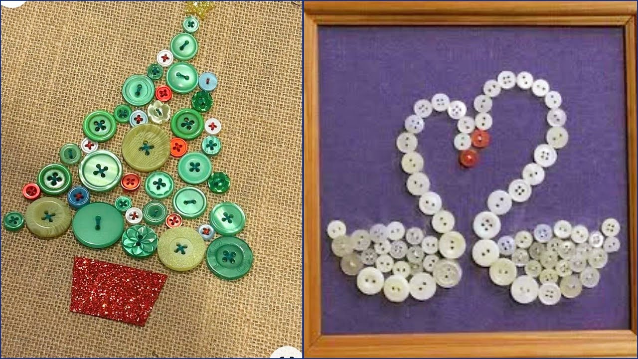 Creative Button Craft Ideas | Easy DIY Home Decor & Gift Ideas# ...
