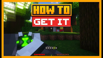 HOW TO UNLOCK AND REMOVE THE OMNITRIX IN MINECRAFT ALIEN EVOLUTION