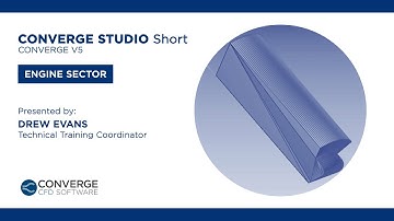 Engine Sector Surface Generation | CONVERGE Studio Short