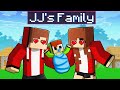 How JJ found a Family in Minecraft Challenge - Maizen JJ and Mikey