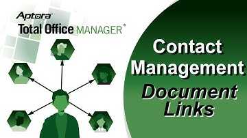 How to Add Document Links in Total Office Manager