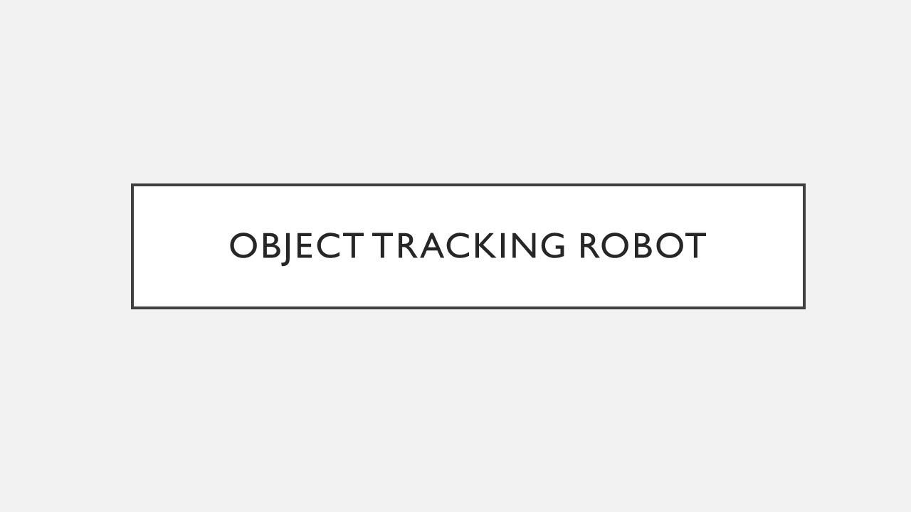 Object tracking