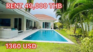 EP 213 LUXURY VILLA FOR RENT HUAHIN THAILAND