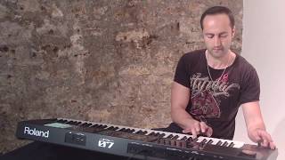 Roland FA-07 Music Workstation performance by Elyes Bouchoucha