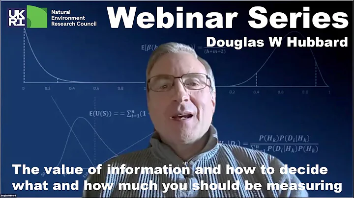 Webinar: Professor Douglas Hubbard, 12 November 2020