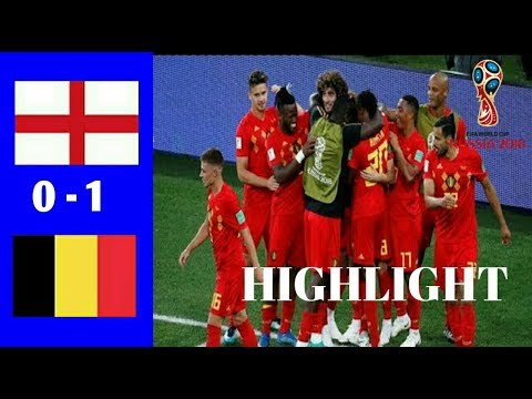 Hasil Inggris vs Belgia 0 -1 Cuplikan Gol &amp; Highlight Piala Dunia  2018 Rusia