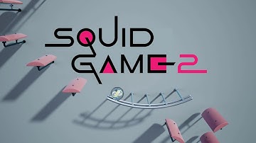 Squid Game ll Round and Round Mingle - Marble Music BTS #squidgame #squidgame2  #satisfying