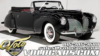 1940 Lincoln Continental for sale at Volo Auto Museum (V20385)