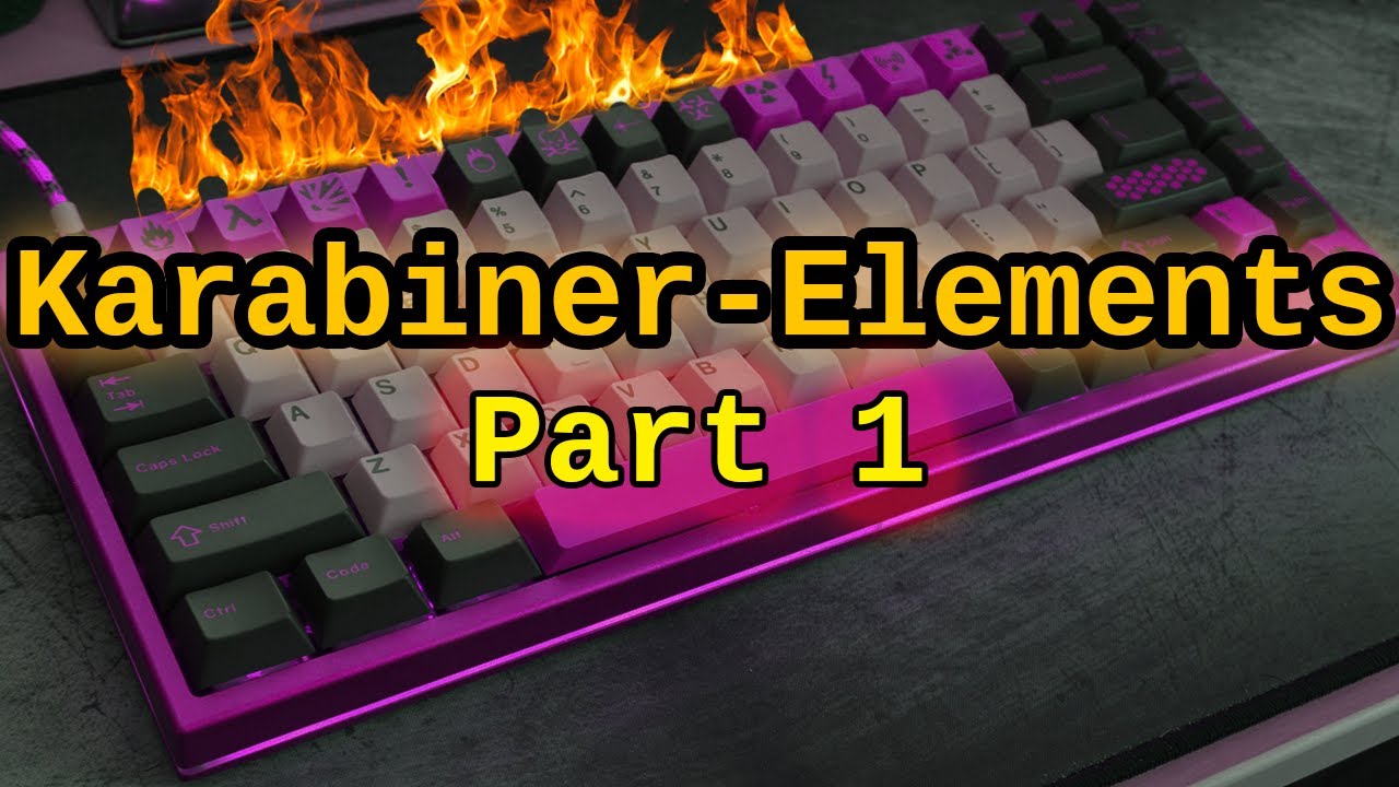 Karabiner elements tutorial youtube Karabiner elements tutorial youtube