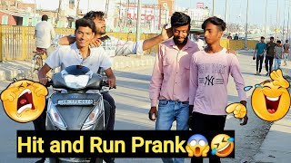 Hit and Run Prank😱🤣 | slap prank #hitandrun #prankvideo